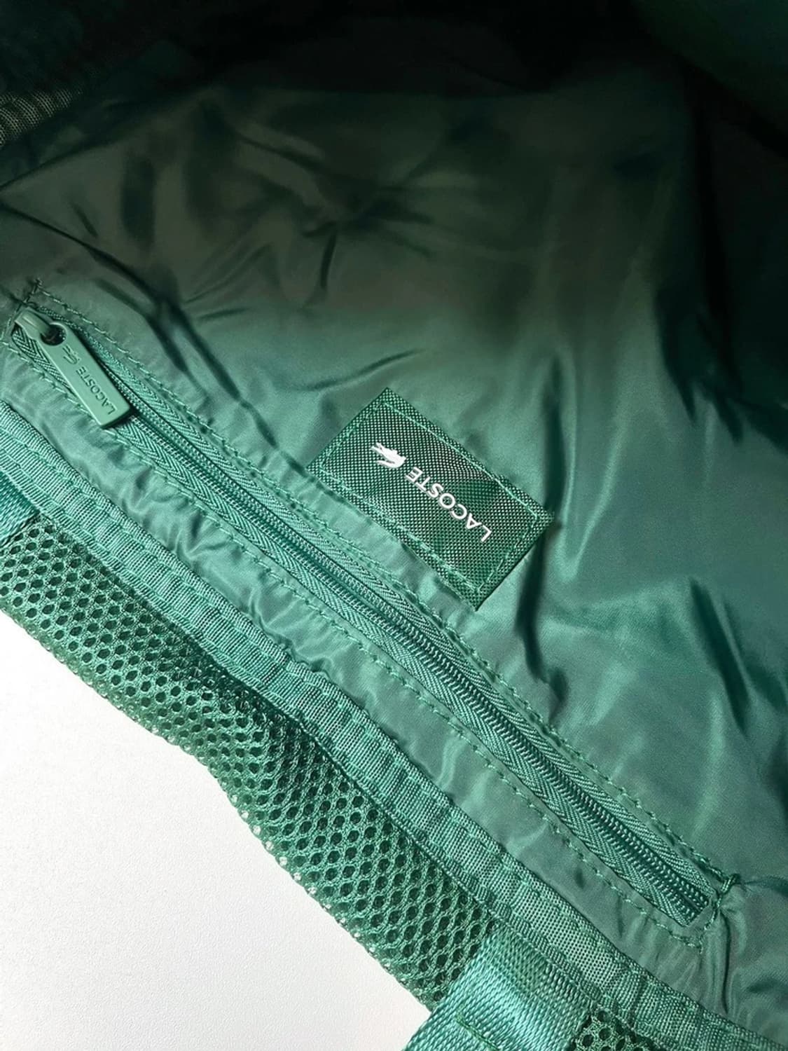 라코스테 로고 메쉬백 A1595    상품이미지8