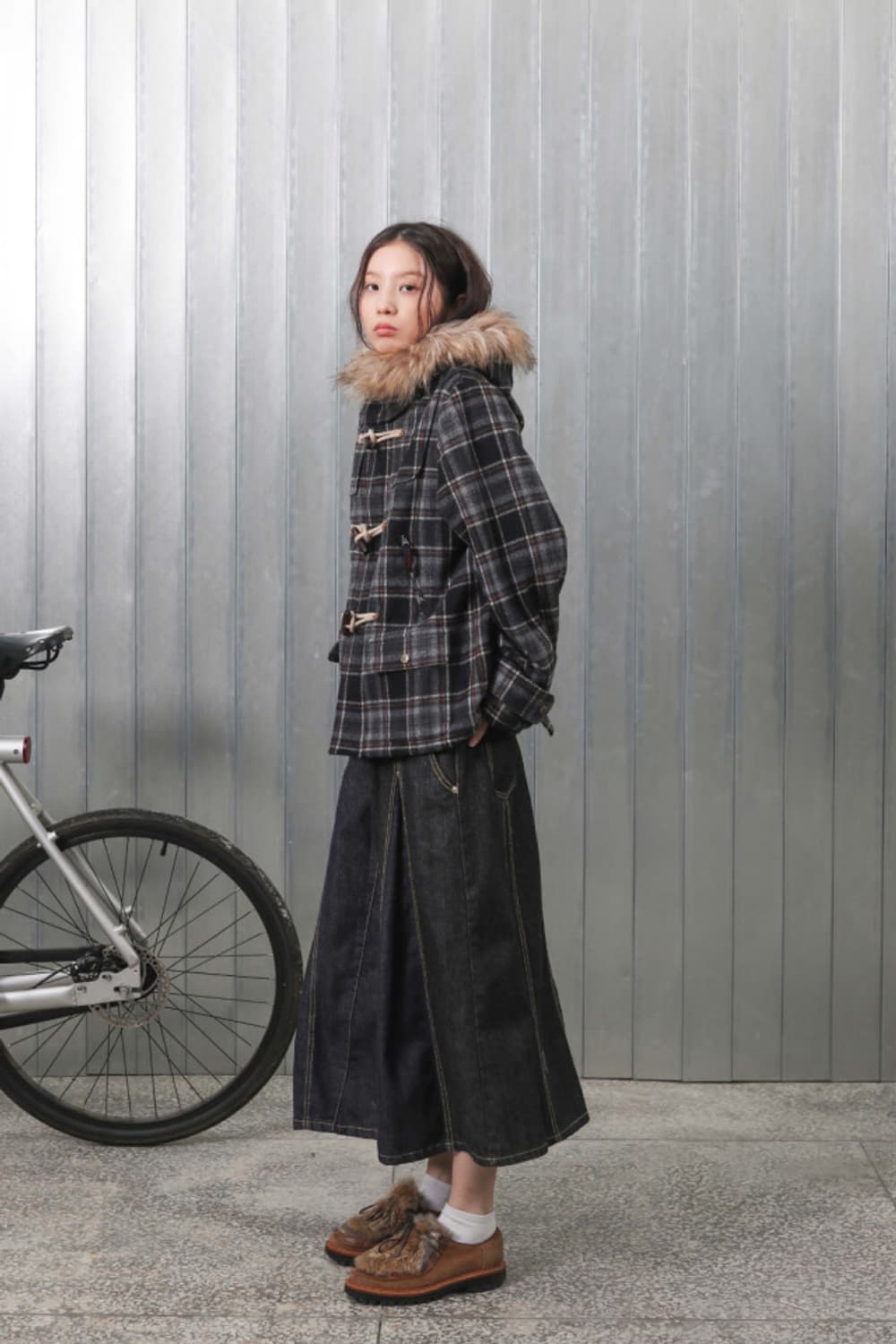 SAFARISPOT TWO DENIM LONG SKIRTS 상품이미지2