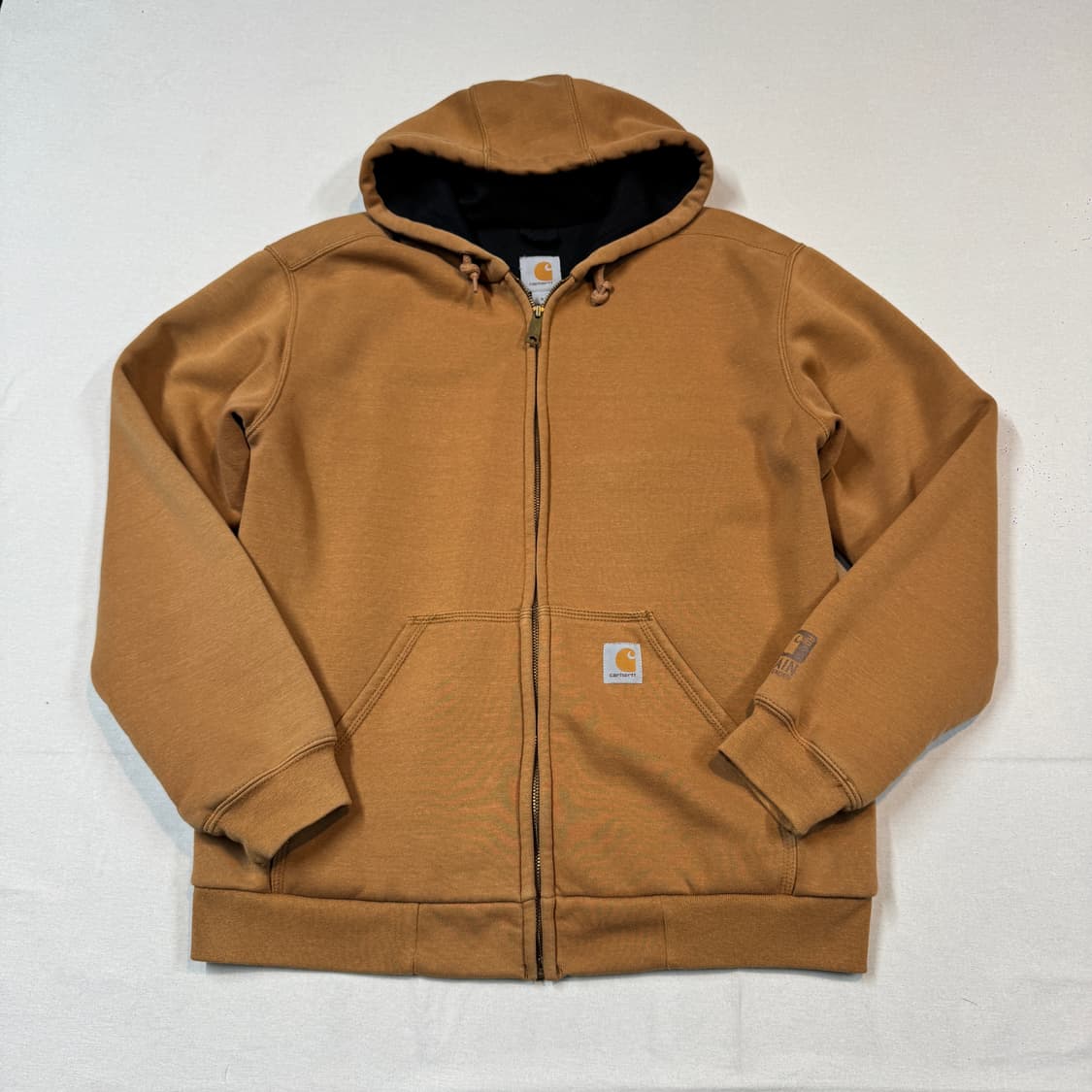 S) 칼하트 레인디펜더 워크웨어 써멀 후드집업 상품이미지1