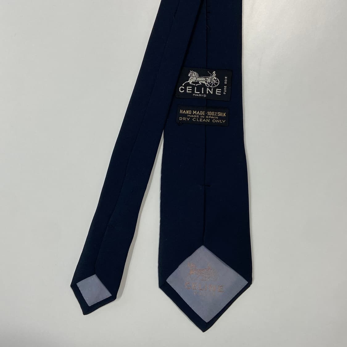 셀린느(celine) 마차로고 정품 명품넥타이 8.3cm 상품이미지3