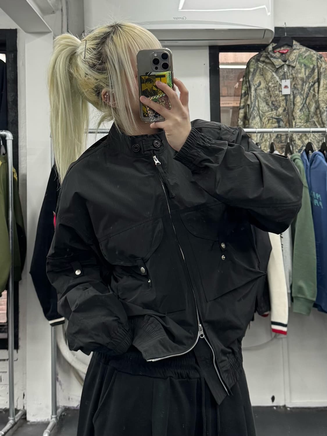 VTG 투웨이 나일론 바람막이 상품이미지4