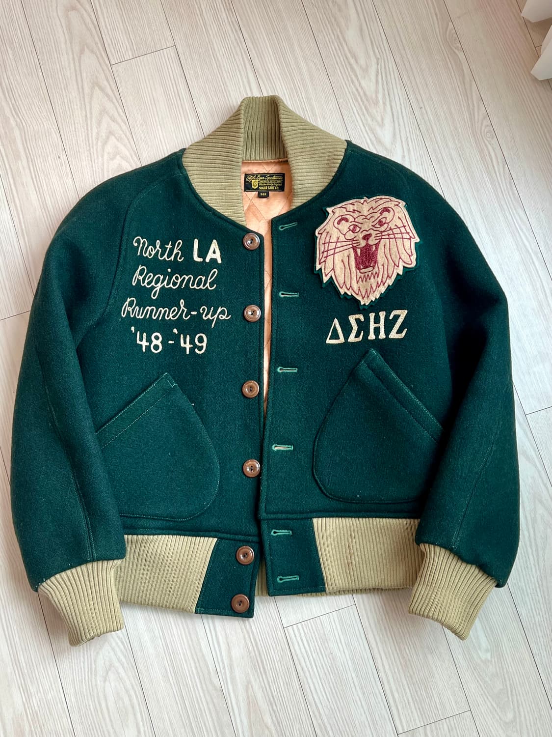 슈거케인 바시티자켓 상품이미지1