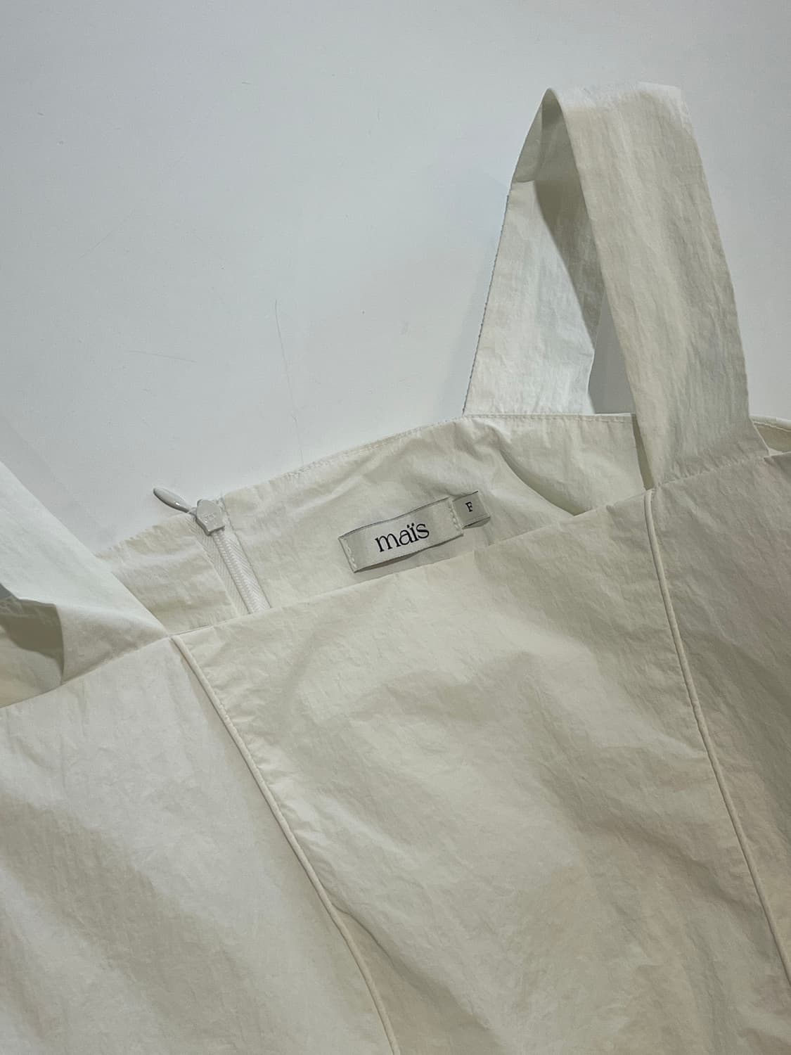 MAIS 마이스 나시 원피스 화이트 상품이미지4