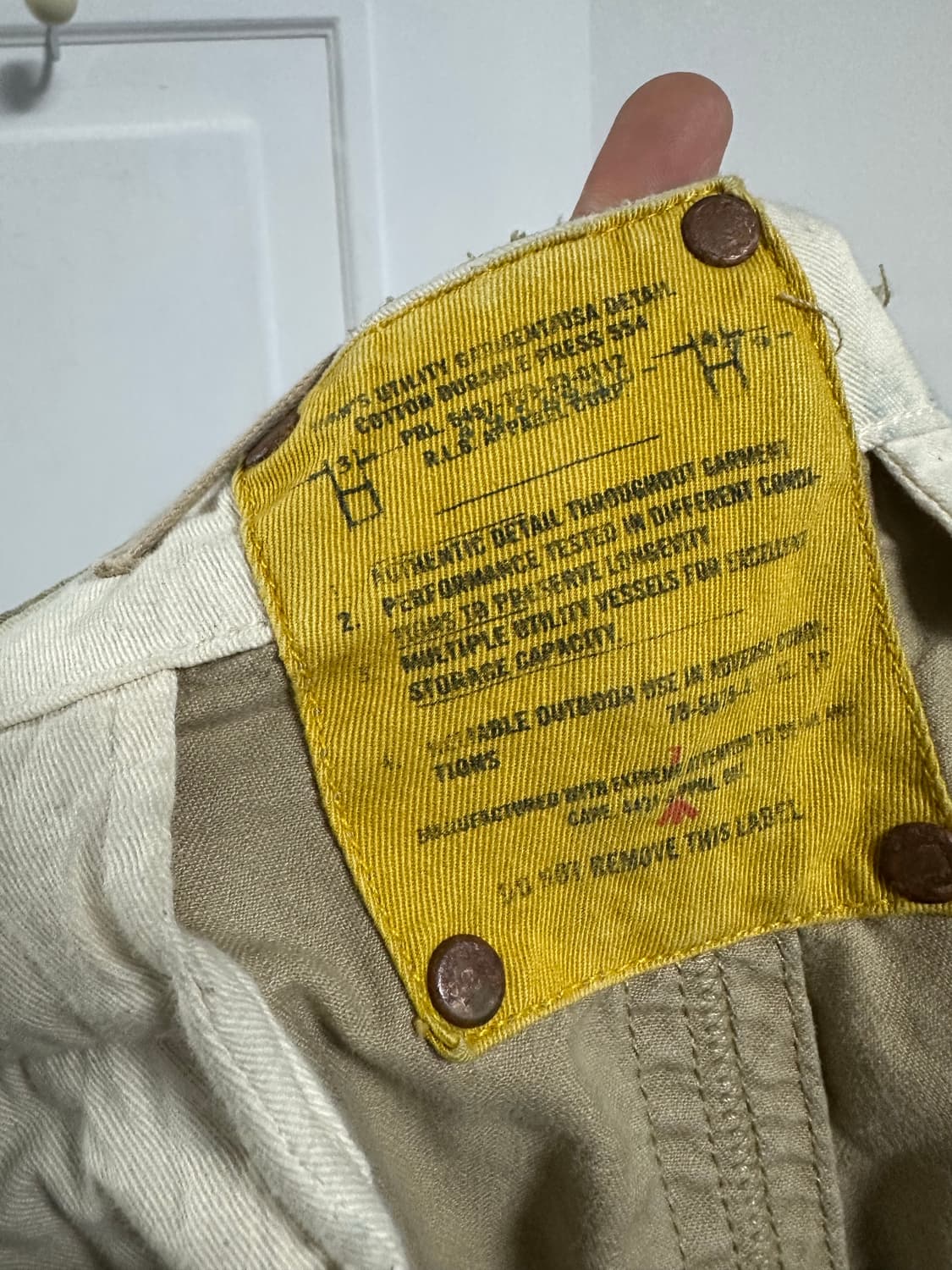 폴로 랄프로렌 유틸리티 포켓 카고 팬츠 상품이미지4