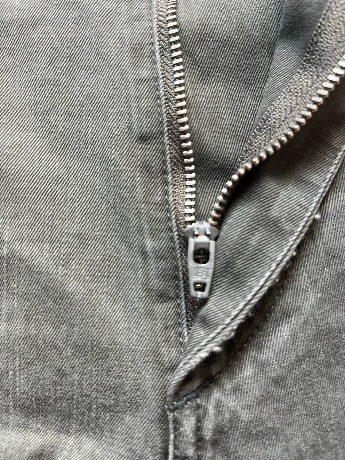 카키스 크래프트 코튼 팬츠 그레이 S 상품이미지4