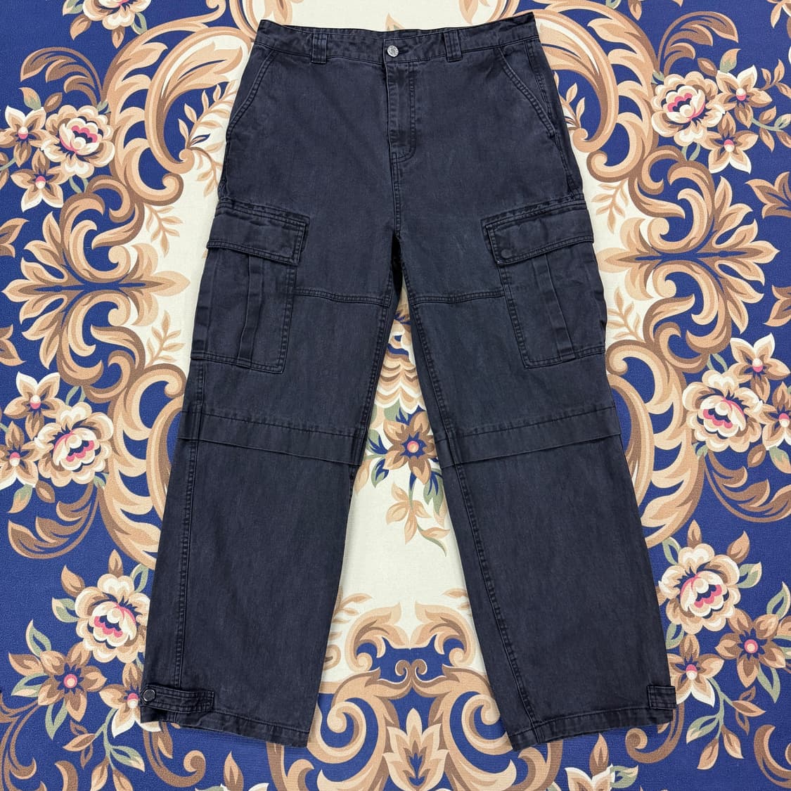 (32)엔비에이 NBA 흑청 카고데님팬츠 상품이미지1