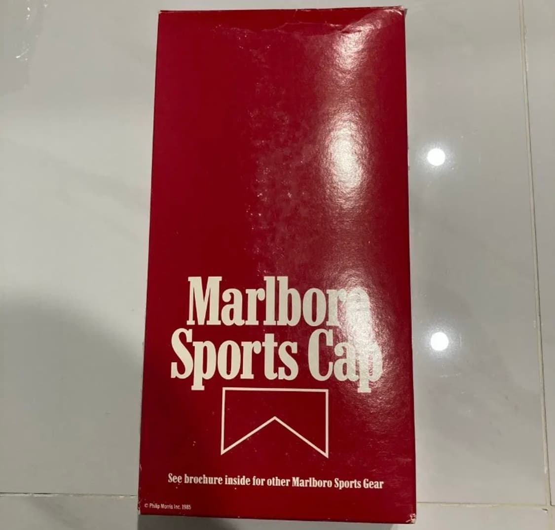 80s(Made in Taiwan) Marlboro 코듀로이 캡 상품이미지3