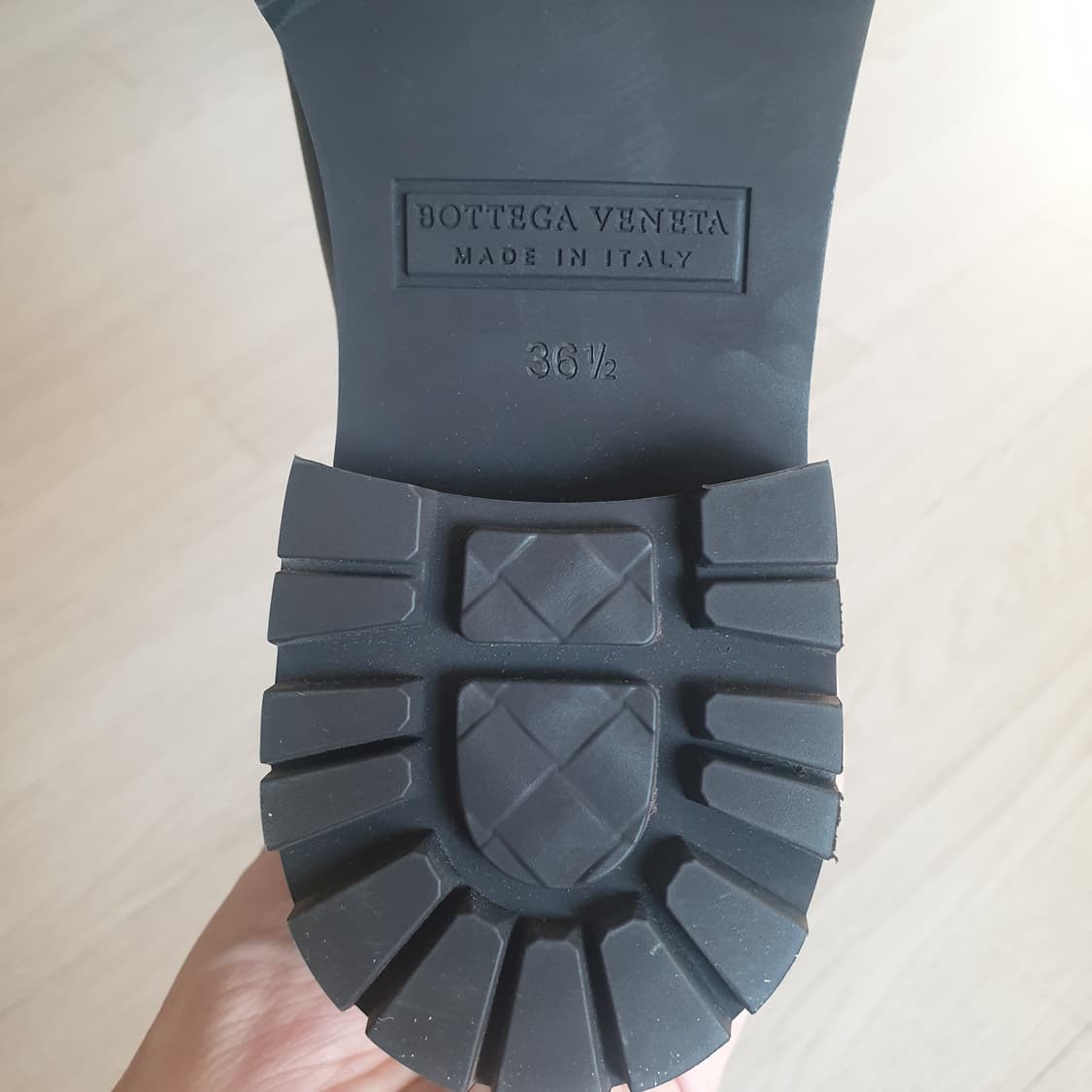 (정품)보테가 베네타 가죽 워커 브라운 부츠 36 1/2(새상품) 상품이미지3