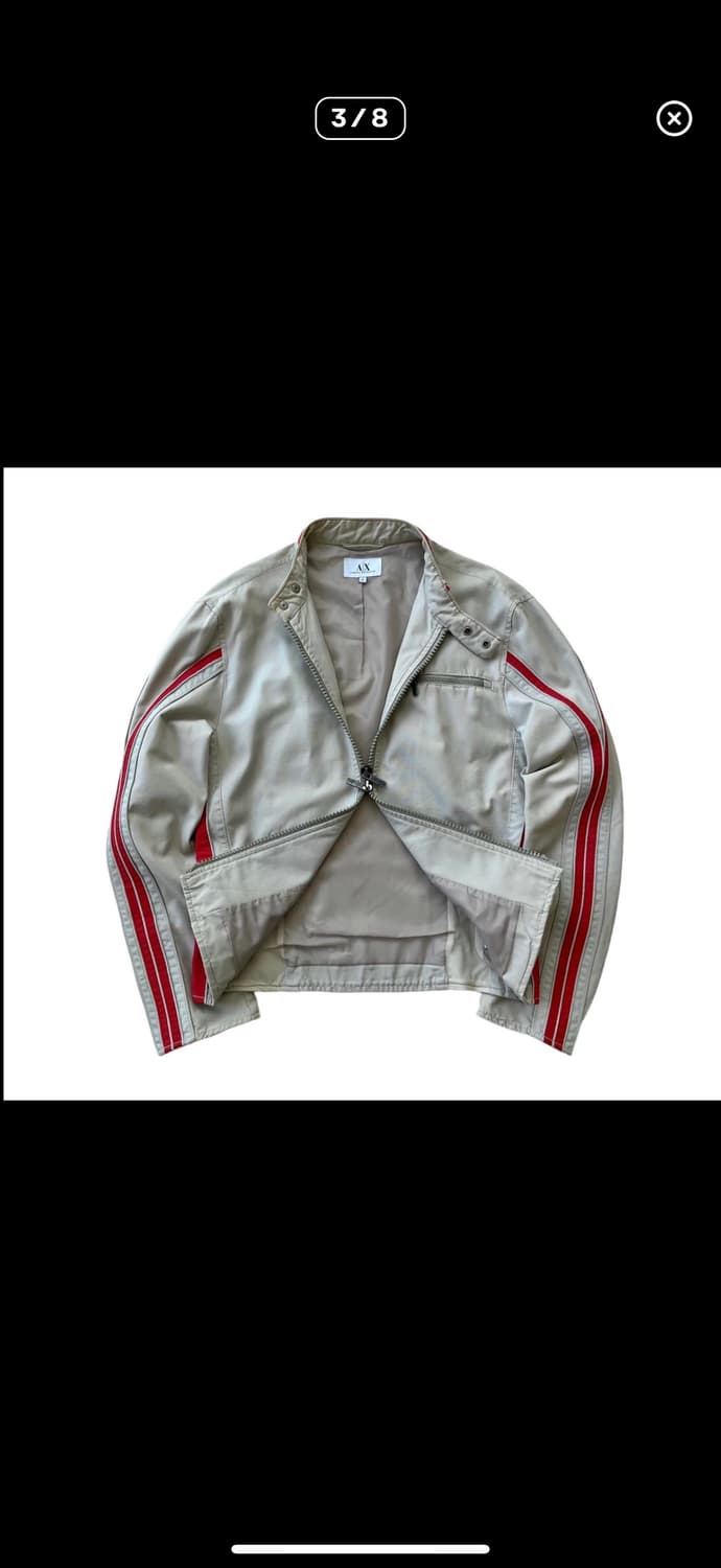 아르마니 빈티지 라이더 자켓 상품이미지3