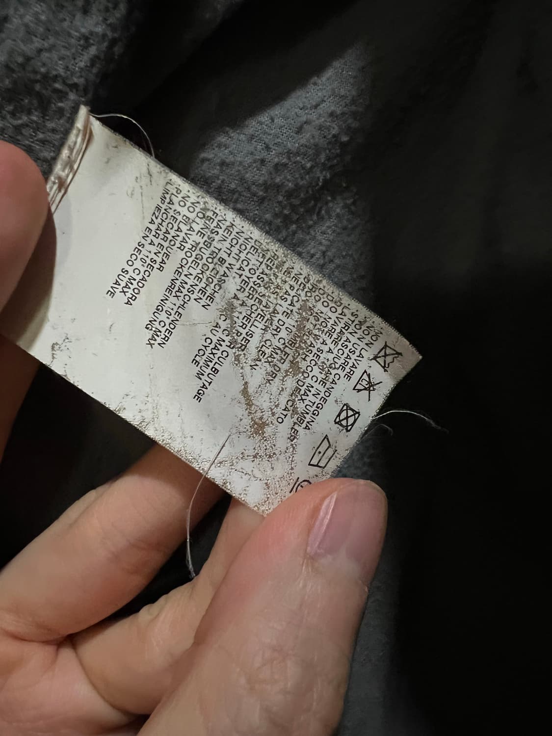 메종마르지엘라 MM6 그레이 쓰리버튼 코트 40 상품이미지6