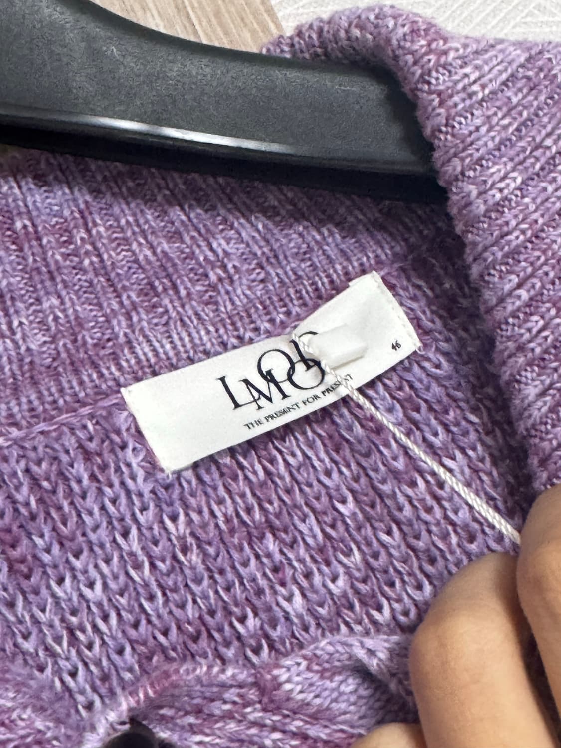 Lmood 엘무드 니트가디건 새상품 상품이미지3