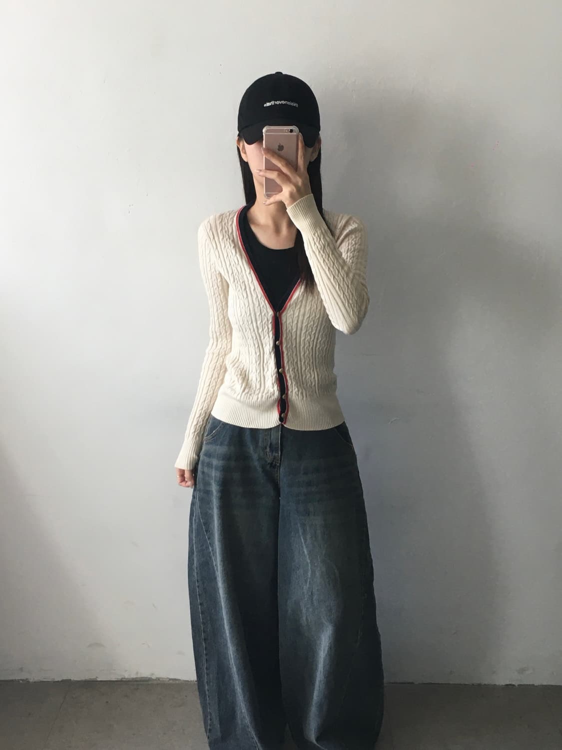 빈폴 브이넥 케이블가디건 상품이미지1