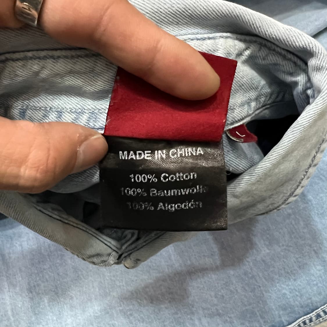  인디언 모터사이클 데님 셔츠 y14727 상품이미지7