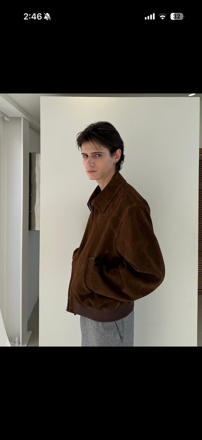 준느 j40 스웨이드 시나몬 M 상품이미지1