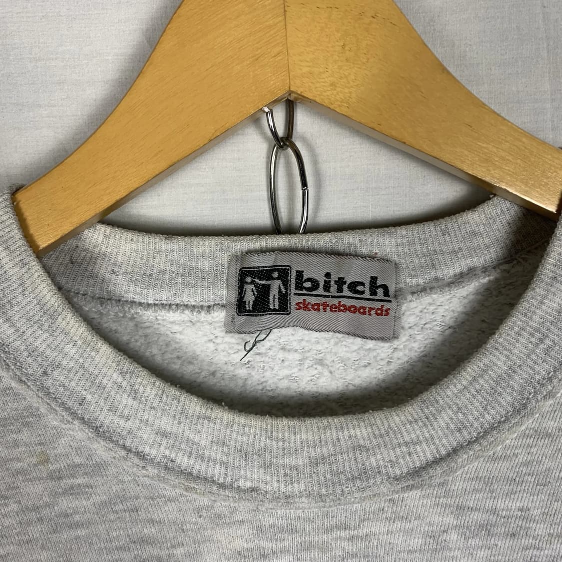 비치 스케이트보드 맨투맨 그레이 상품이미지6