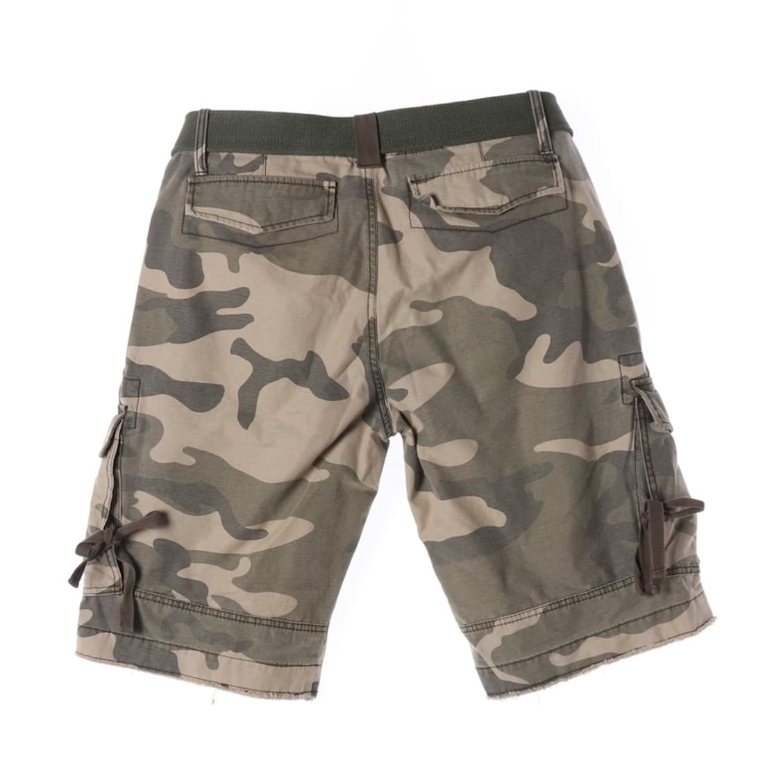 LUCCI 카모플라쥬 벨티드 카고 반바지 L 상품이미지2