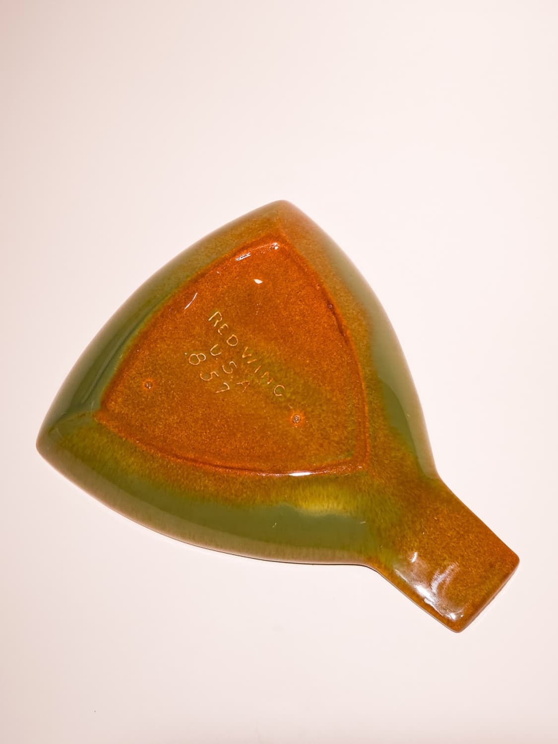 60s Vintage Red Wing Art Pottery Ashtray 상품이미지6