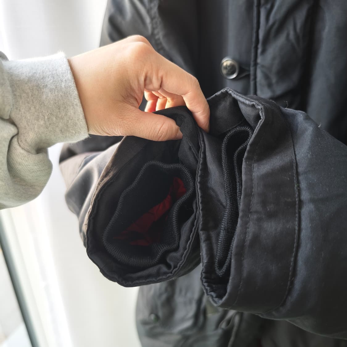 랄프로렌 폴로 진스 몬스터 다운 파카 N3B 블랙 L 상품이미지4