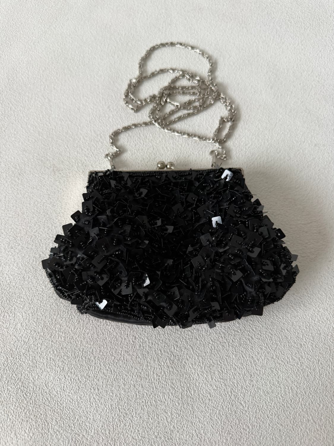 Pre owned 비즈 프레임백 상품이미지2