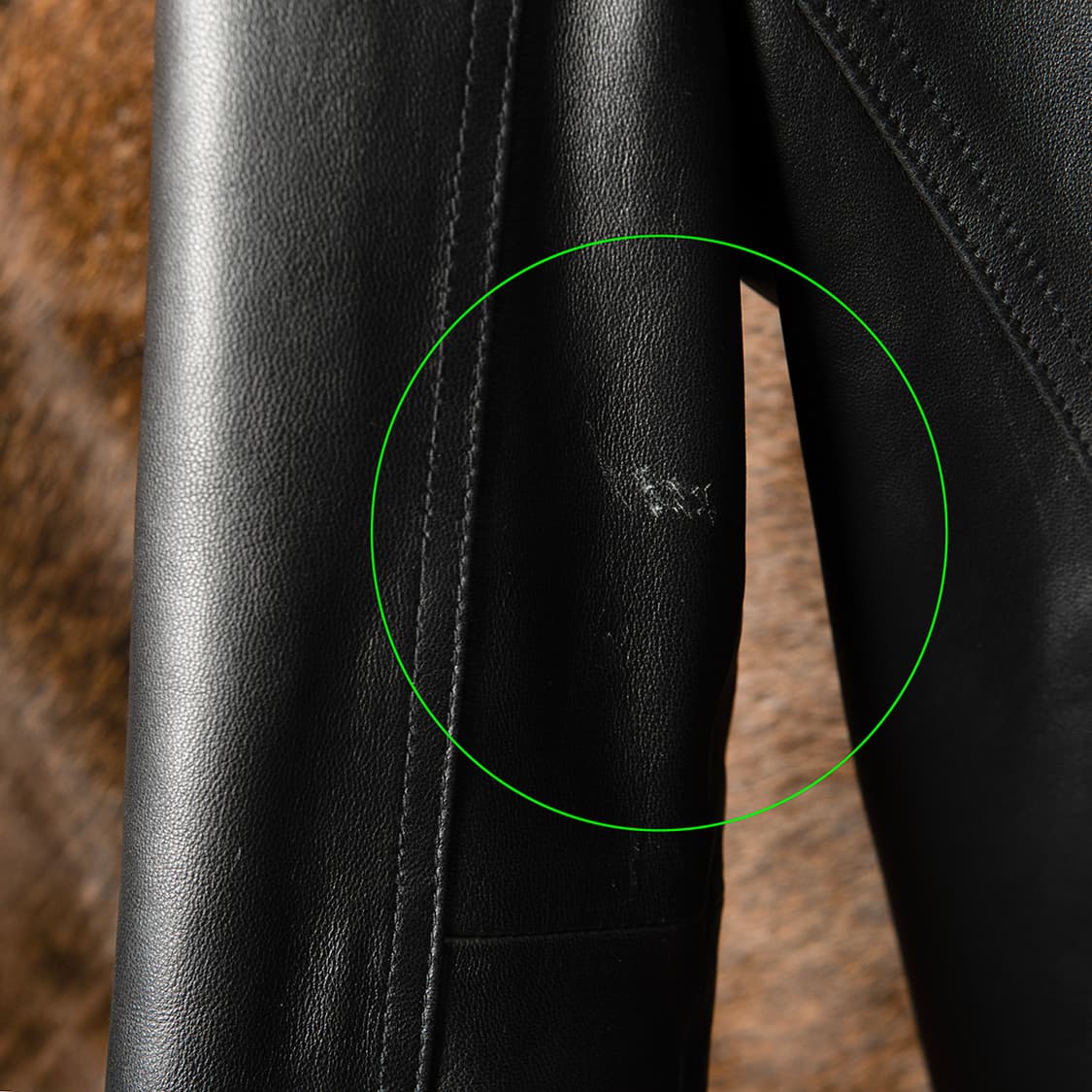 [95] POLICE 폴리스 양가죽 카페레이서 레더자켓  상품이미지3