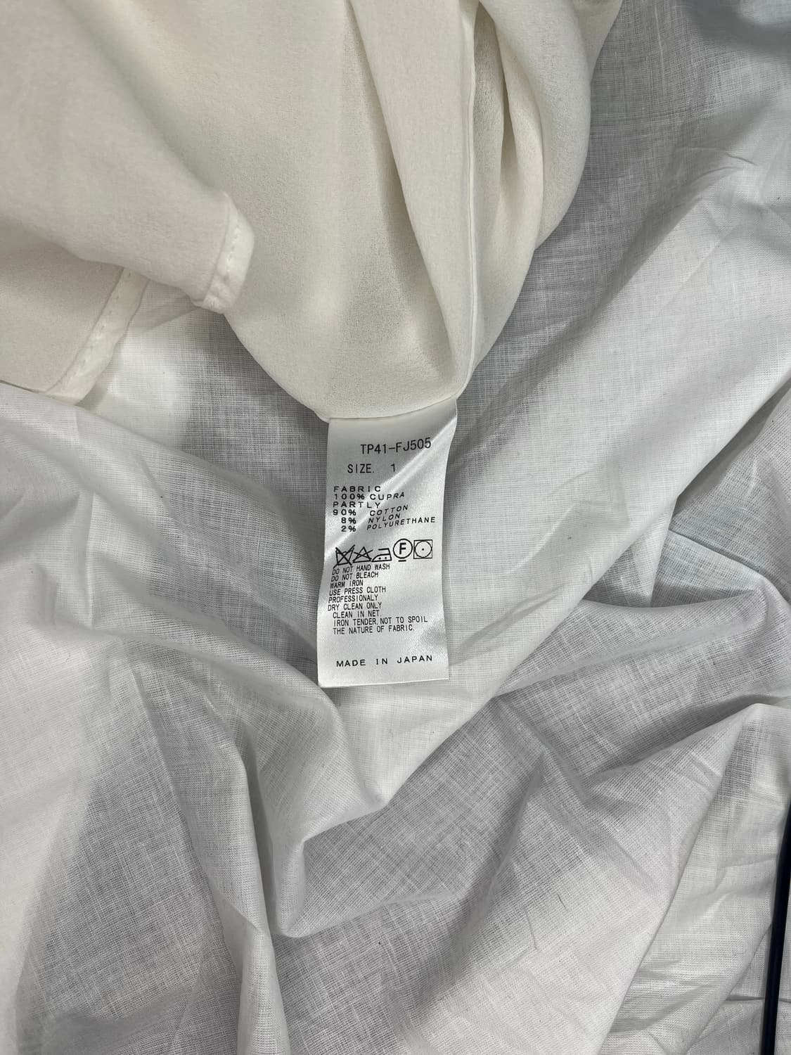 토가 풀라 콘트라스트 칼라 큐프라 셔츠 상품이미지6