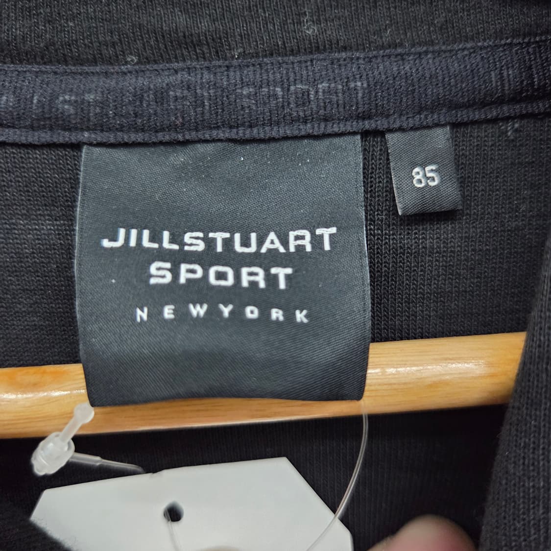 질스튜어트 스포츠 블랙 후드티 남s 상품이미지3