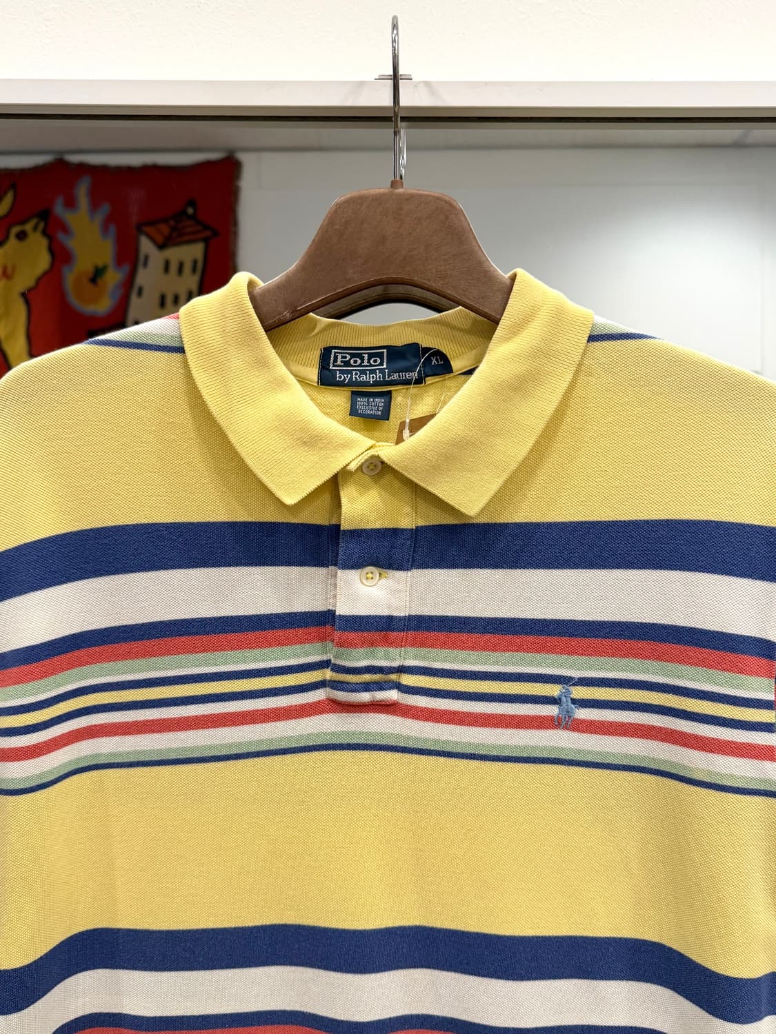 00s Polo RL 폴로 랄프로렌 스트라이프 pk 반팔 티셔츠 상품이미지3