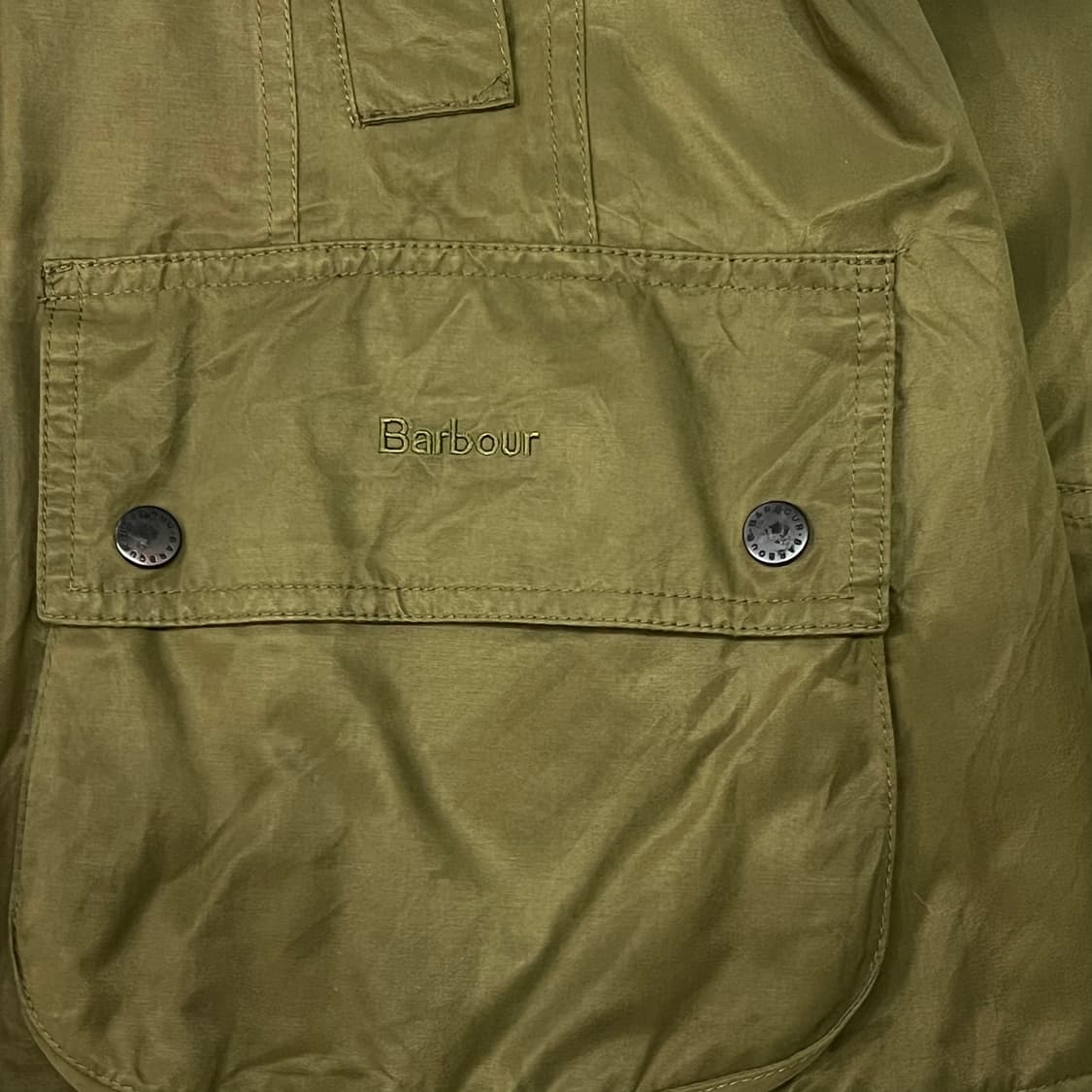  바버 야상 후드 자켓 y14590 상품이미지4