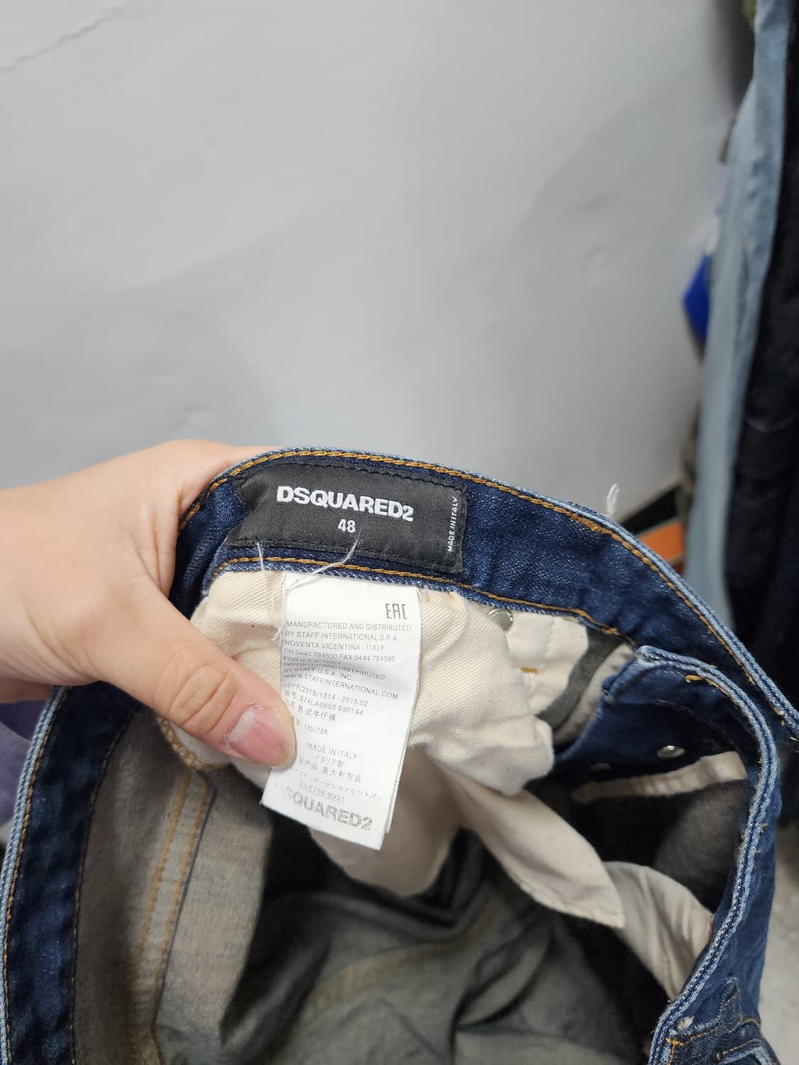 디스퀘어드2 데미지 데님 청바지 상품이미지6