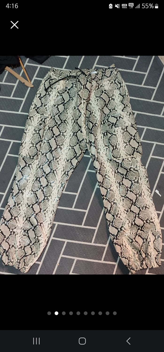 [ARCHIVE]EOTS 양가죽 램스킨 스네이크 조거팬츠 M 상품이미지1