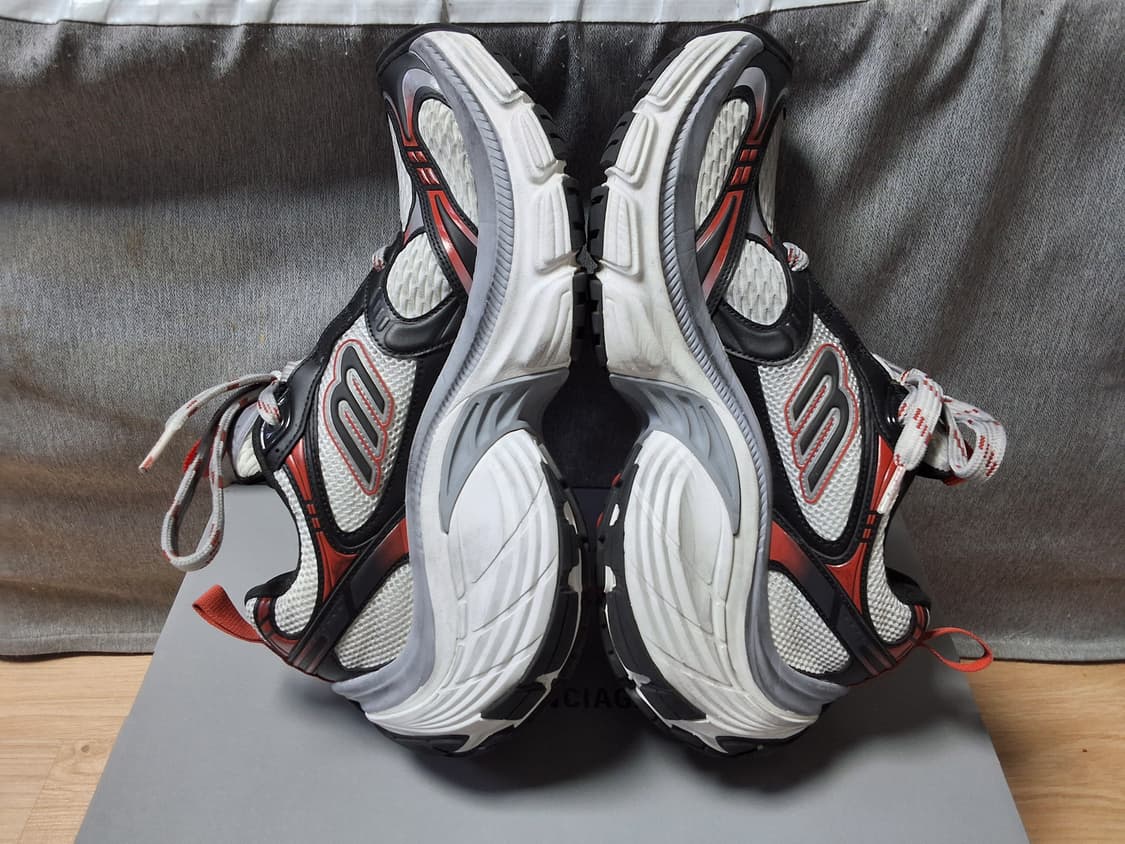 [새상품급] 발렌시아가 10xl 스니커즈 레드 40 상품이미지3