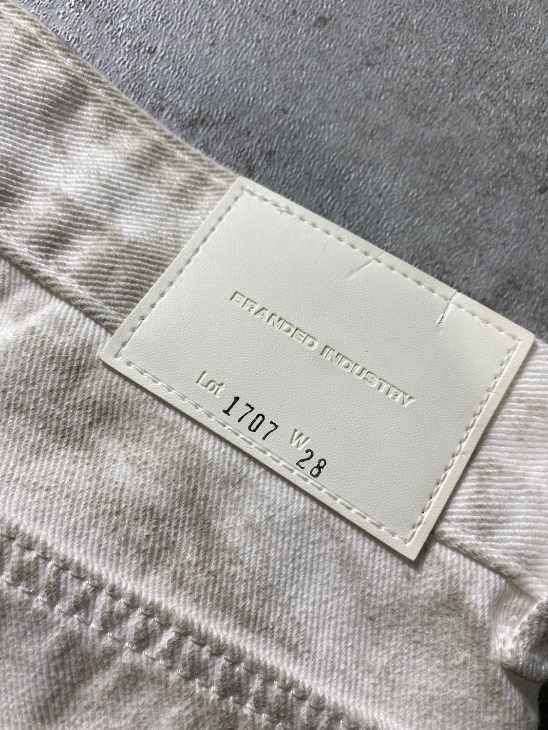 [28] Branded 브랜디드 인더스트리 더티워시드 와이드 데님팬츠 상품이미지7