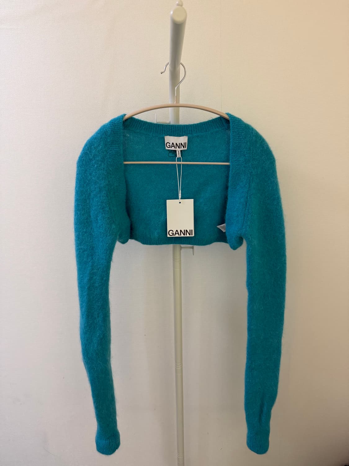 Ganni cropped cardigan 볼레로 가디건 상품이미지1