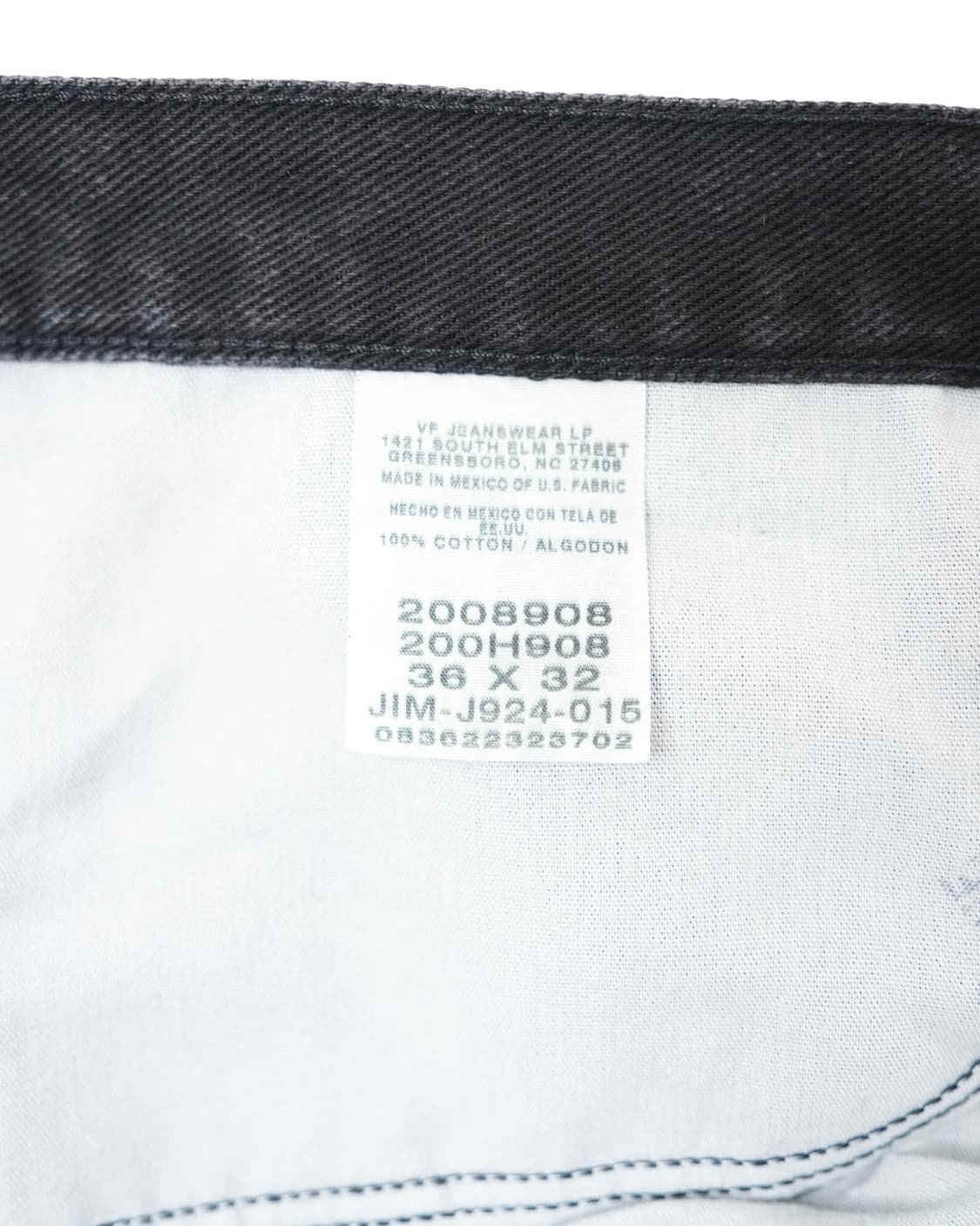 Lee 리 블랙 워싱 데님 팬츠  상품이미지5