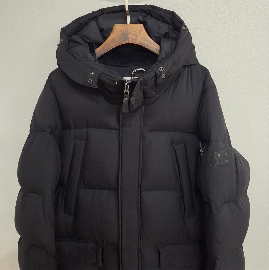 아이더 고슬링 롱패딩 L 블랙 상품이미지2