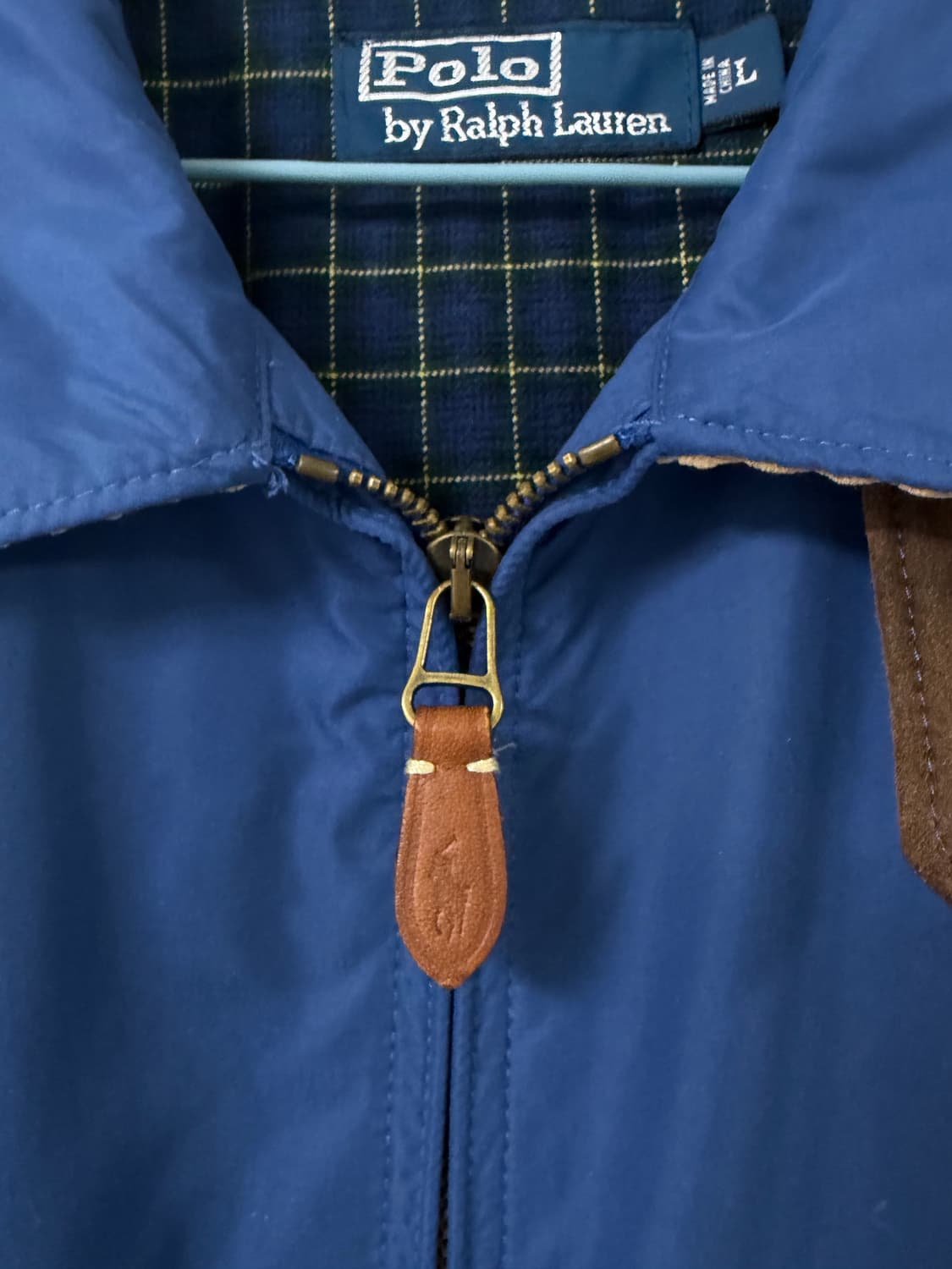 폴로 랄프로렌 드라이빙 자켓 블루 L 상품이미지4