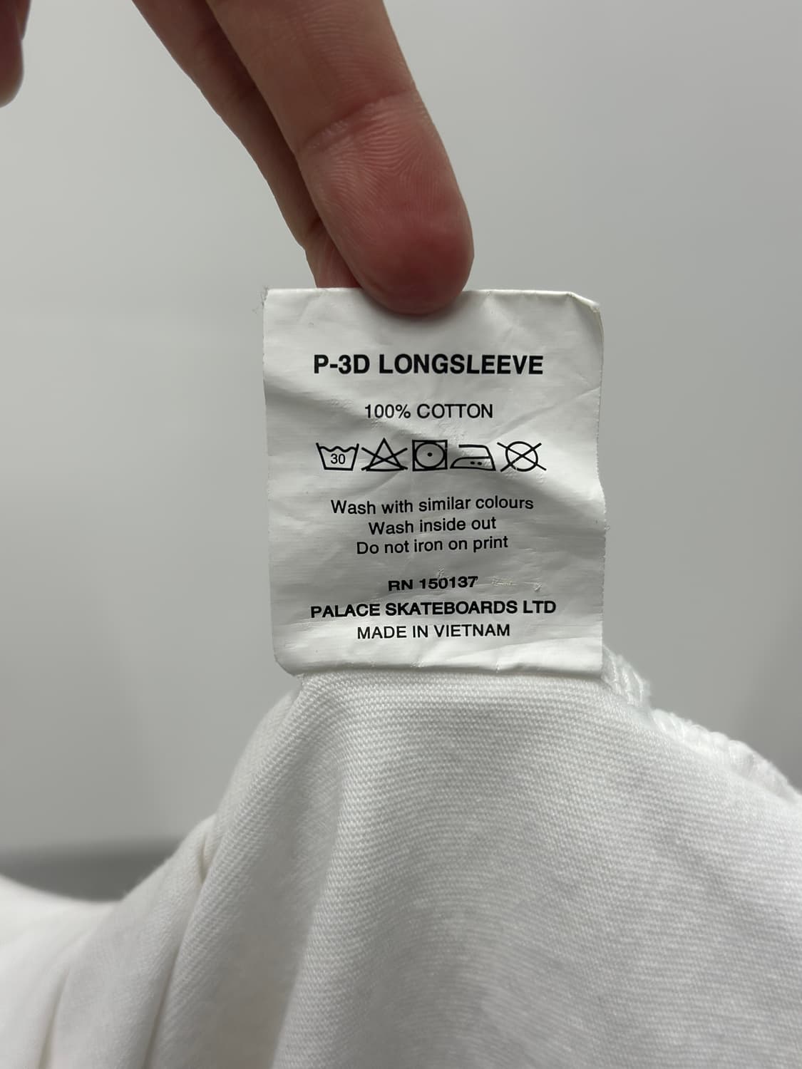 팔라스 화이트 P-3D 롱슬리브  상품이미지9