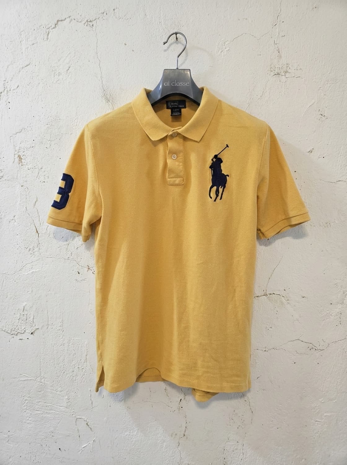 폴로 랄프로렌 빅포니 카라티 옐로우 66 상품이미지1