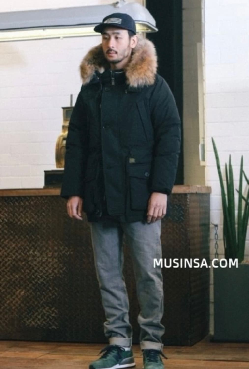 커버낫 덕다운 울버린 n3b 다운 파카 패딩 상품이미지7