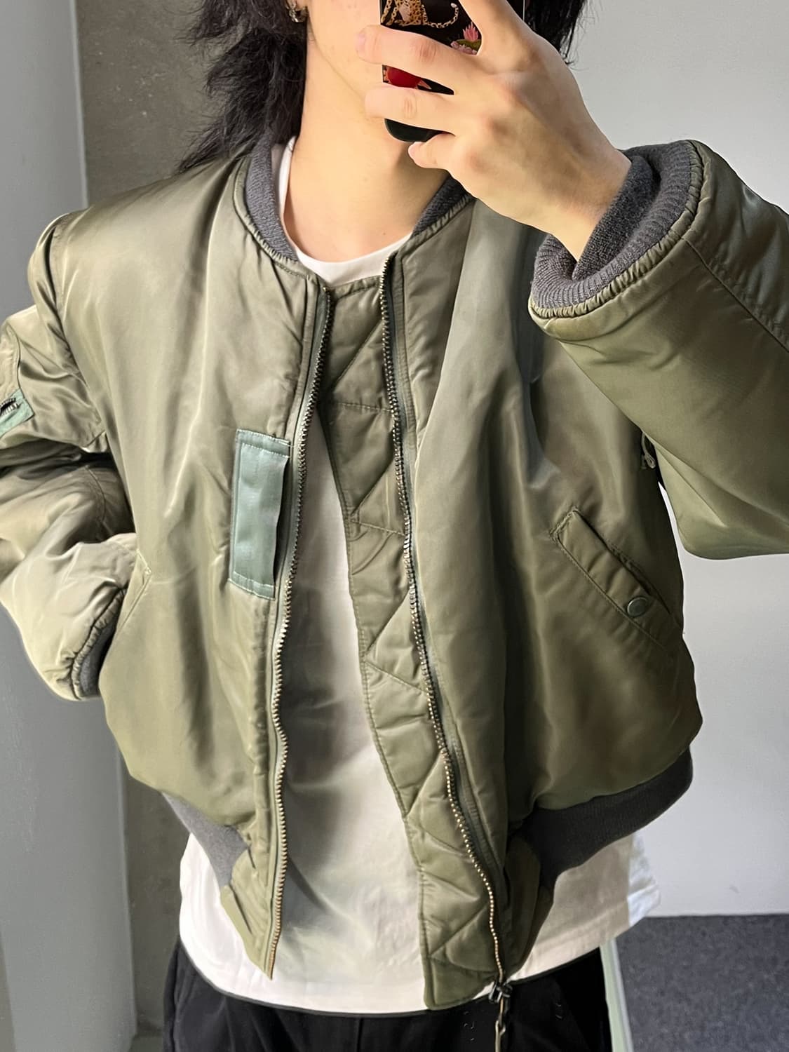 브렌츠 스포츠웨어 U.S.A.D B-15 플라이트 자켓 상품이미지2