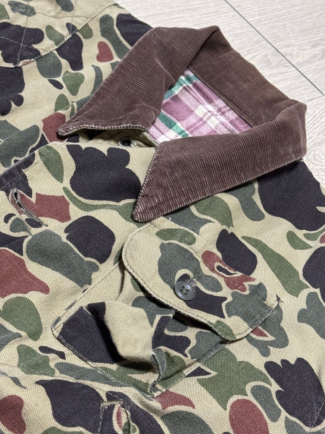 Duck Camo Hunting Jacket 덕카모 헌팅자켓 상품이미지6