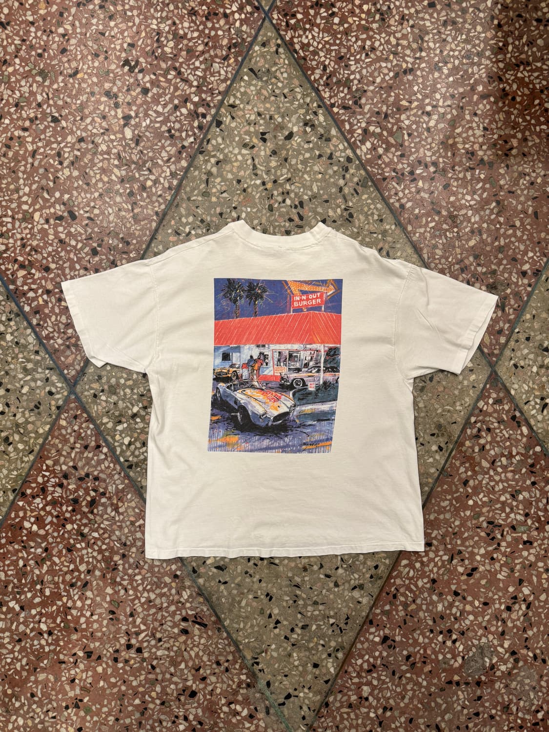 90s 인앤아웃 티셔츠 (XL) 상품이미지3