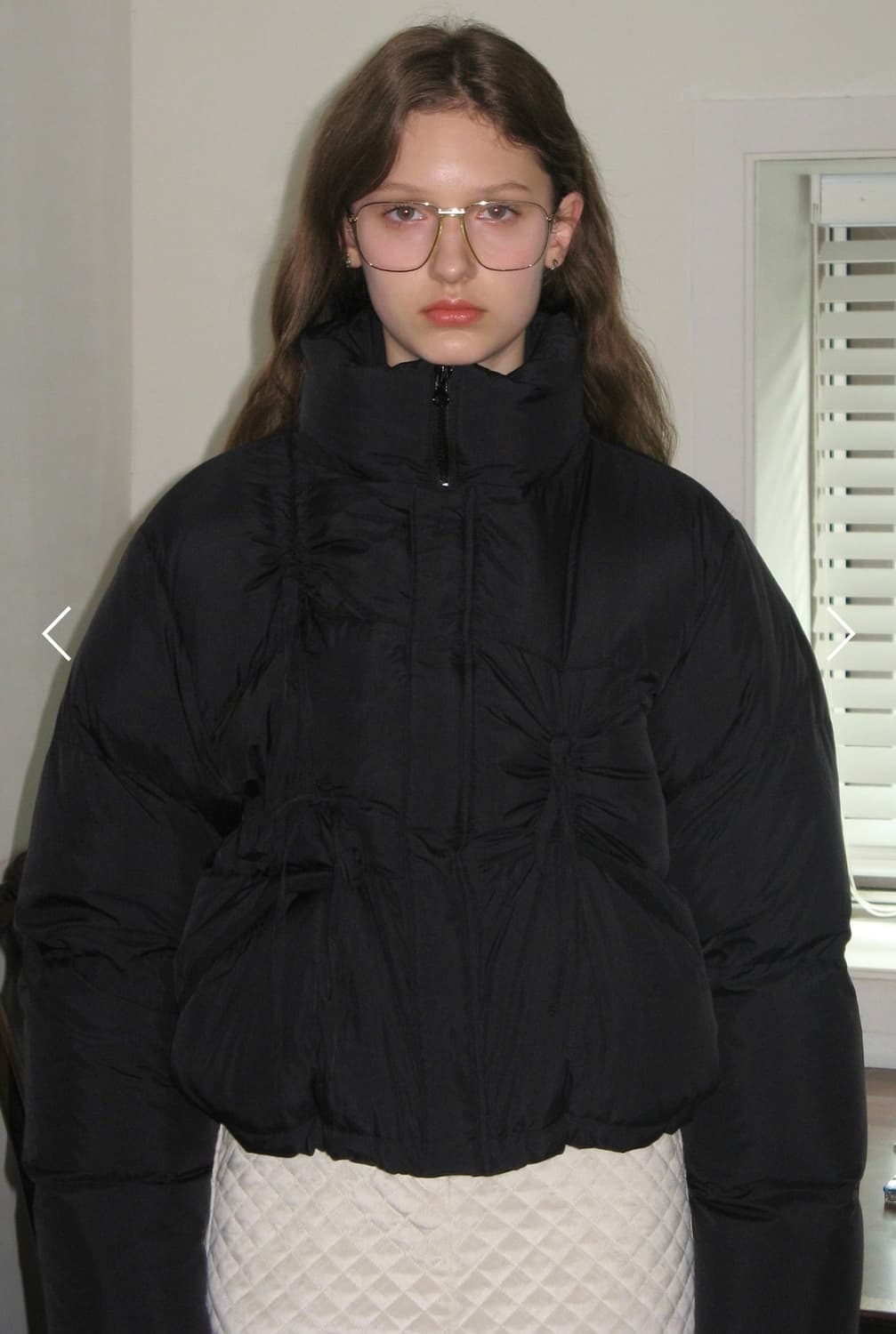 SINOON 리본디테일 푸퍼 자켓 / 패딩 상품이미지1