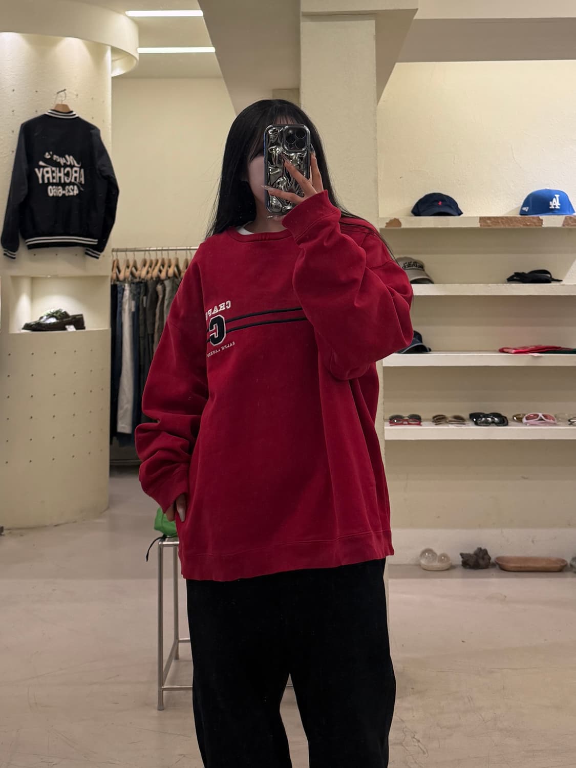 챕스 랄프로렌 로고 맨투맨 U1082 상품이미지1