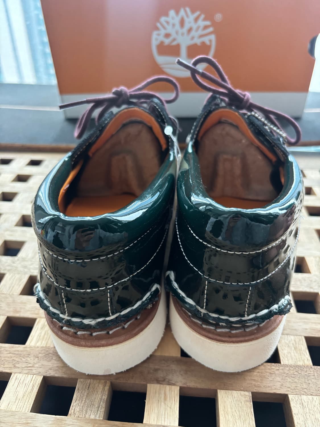 팀버랜드 카시나 3아이 보트슈즈 다크 그린 상품이미지4