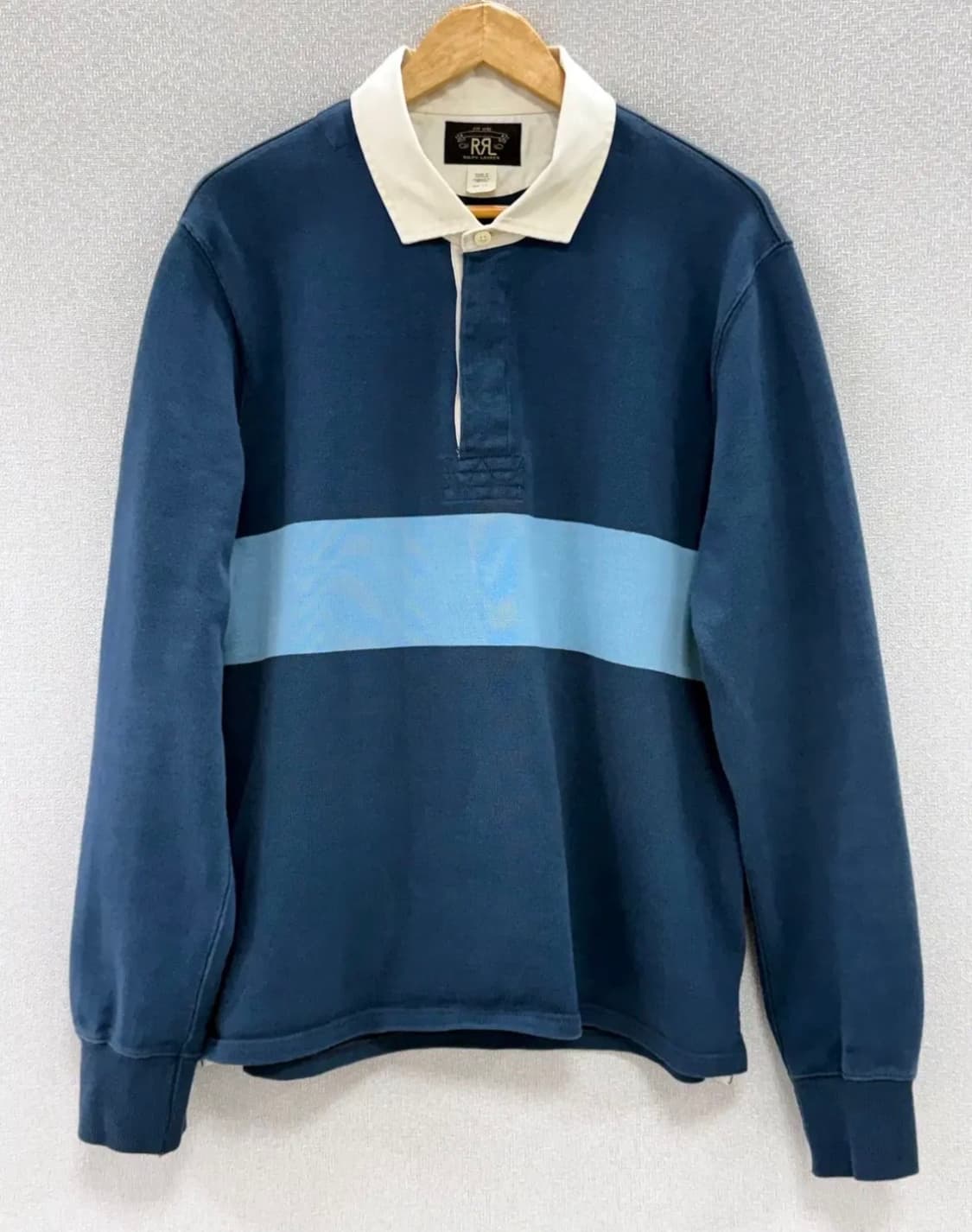 RRL / 스트라이프 저지 럭비 티셔츠 / L 상품이미지1