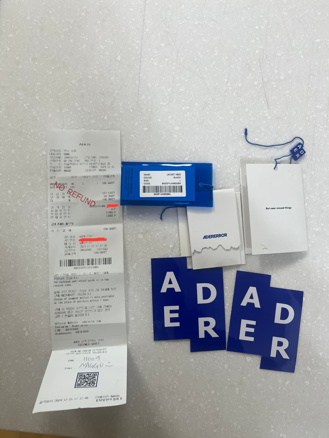 아더에러 아테 자켓 상품이미지4
