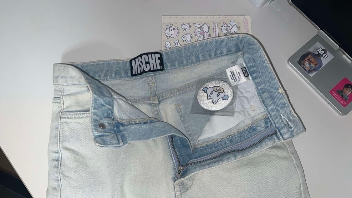 미스치프 17ss 데님스커트 상품이미지2