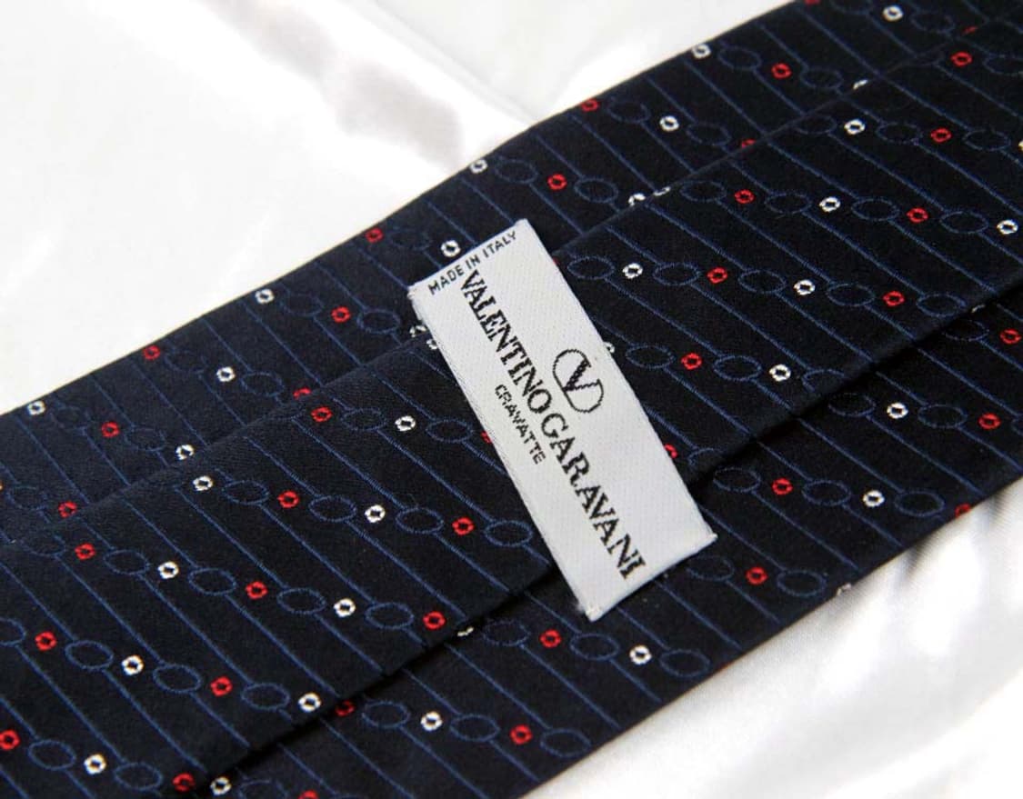 발렌티노 가라바니 9.2cm A+등급 남자 명품 넥타이 상품이미지3