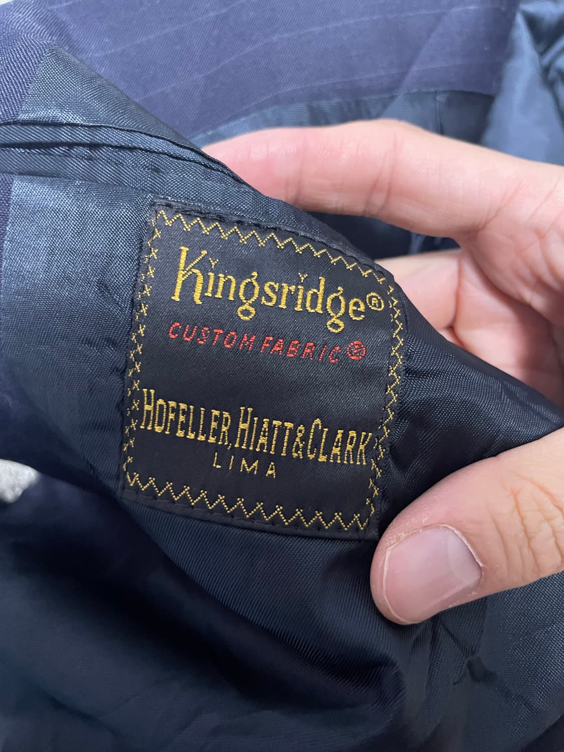 미국제 스트라이프 블레이저 사이즈 105~110 상품이미지5